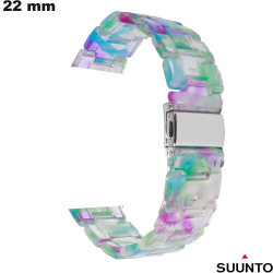 Pulseira Suunto 22mm Resina smartwatch Multicolorido