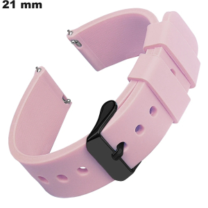 Armband 21mm Rose Uhr Gummi: Bester Preis