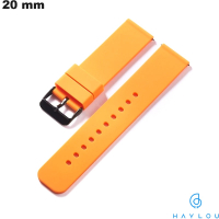 Armband Haylou 20mm Orange für günstige Smartwatch