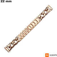 Armband 22 mm Xiaomi Chaine Smartwatch Metall Roségold günstig