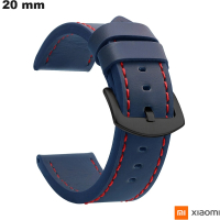 Vendita di cinturini per orologi in similpelle di ricambio Xiaomi 20mm