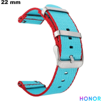 Armband Honor 22 mm Blau für Smartwatch Günstig Stoff