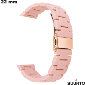 Verkoop Slimme Horlogeband Resin 22 mm Suunto Roze
