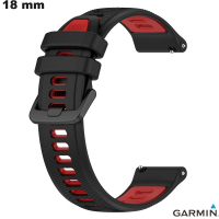 Armband Garmin 18mm Schwarz Silikon Uhr | Schnelle Lieferung