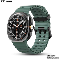 Bracelet Caoutchouc de montre Samsung Vert 22mm - Frais de Port 3,99€