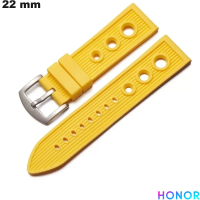 Honor Armbanduhr Gelb 22 mm Racing Silikon günstig