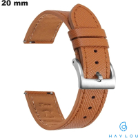 Kaufe 20mm Haylou Braunes Smartwatch-Armband