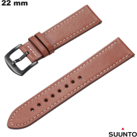 Armband 22 mm Suunto Smartwatch Braun Echtes Leder von hoher Qualität