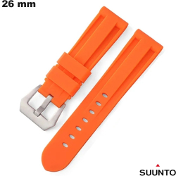 Bracelet de smartwatch Silicone Suunto Orange 26 mm