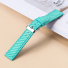 Verkauf Blaues 22mm Armband Echtes Leder Huawei Uhr