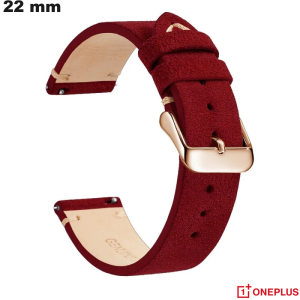 Verkauf Roter Armband im handwerklichen Stil Echtes Leder OnePlus