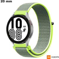 Uhrenarmband 20 mm Nylon Xiaomi Grau | Versand in 24h