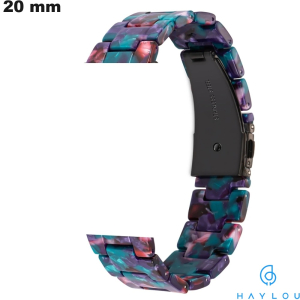 Armbanduhr Multicolor 20 mm Harz Haylou Smartwatch günstig