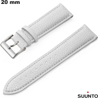 Verkoop Armband 20 mm Wit Suunto Echt Leer Horloge