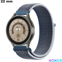 Verkauf Armband Smartwatch Nylon 22 mm Honor Blau