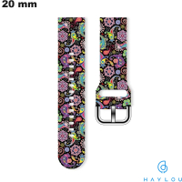 Koop 70's Armband voor smartwatch 20 mm Haylou Patroon