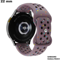 Acheter Bracelet de smartwatch 22mm Violet confort Samsung