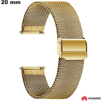 Vendita Bracciale in Acciaio Inossidabile per orologio Huawei 20 mm Dorato