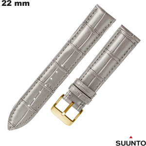 Bracciale in vera pelle 22mm per orologio connesso Suunto di qualità