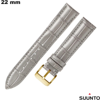 Echt leren armband 22mm Suunto smartwatch van hoge kwaliteit