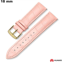 Armband Huawei Echte Huid Roze Horloge # Verzendkosten 3,99€