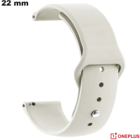 Pulsera 22 mm OnePlus Gris reloj Silicona # Envío Rápido