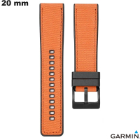 Pulsera Garmin Naranja Silicona 20mm ● Envío Rápido