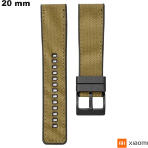 Bracciale orologio Marrone Caucciù 20 mm Xiaomi: Spedizione in 24h