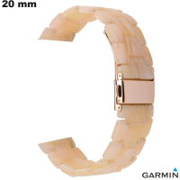 Acheter Bracelet Garmin 20mm Résine montre intelligente Jaune