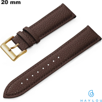 Pulseira de 20 mm Marron para relógio inteligente Haylou barata