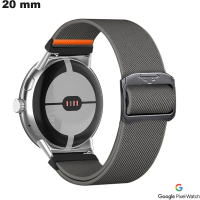 Pulsera Gris de Tela Google Pixel 20 mm / Mejor Precio