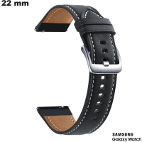 Bracelet montre intelligente 22 mm Samsung Noir