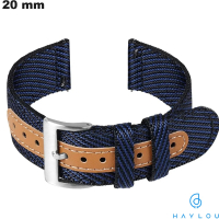 Venda de Bracelete Azul Haylou para relógio inteligente 20mm Nylon