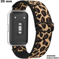 Pulseira elástica Samsung 20mm Preto Tecido - Frete Grátis