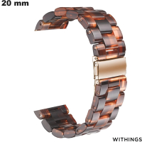 Pulsera Withings 20 mm Resina Marrón reloj / Envío Gratis