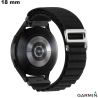 Brazalete de 18 mm para reloj inteligente de tela Garmin negro de calidad