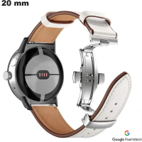 Pulsera de cuero genuino 20mm Google Pixel | Calidad Premium