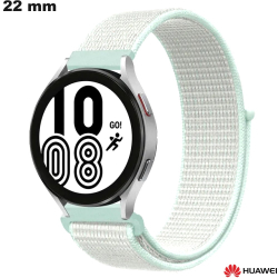 Bracelet Bleu 22mm de smartwatch Huawei Tissu