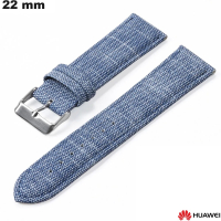 Bracelet Bleu 22 mm Nylon de montre intelligente Huawei de qualité