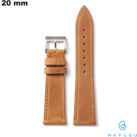 Pulseira Marrom de Relógio Inteligente de Couro Haylou de Qualidade