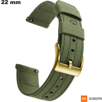 Bracelete de relógio Xiaomi Tecido 22mm Verde / Envio Rápido