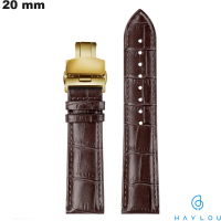 Armband 20 mm Marron für Haylou Uhren: Kostenlose Lieferung