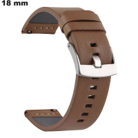 Vendita di bracciali marroni originali per orologi 18mm in similpelle