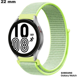 Bracelet montre intelligente Vert Scratch Samsung Nylon