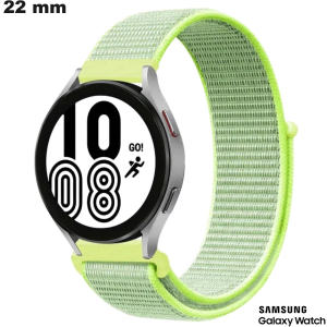 Pulsera de reloj inteligente Verde Scratch Samsung Nylon barato