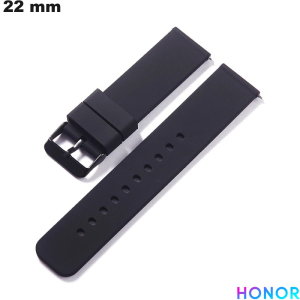 Pulsera Honor 22mm Silicona de reloj Negra - Envío Gratis a partir de 20€