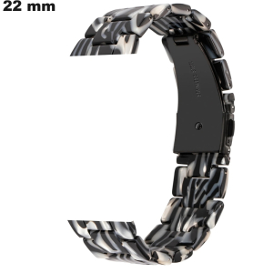 Pulsera de reloj 22 mm Negra Resina / Envío Gratis
