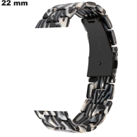 Pulsera de reloj 22 mm Negra Resina / Envío Gratis