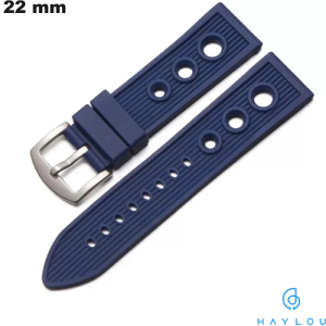 Verkoop Smartwatch-armband Blauw 22mm Haylou Rubber Rallye Verkoop Smartwatch-armband Blauw 22mm Haylou Rubber Rallye