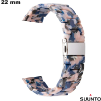 Vente Bracelet Suunto de montre intelligente Résine Rose 22mm